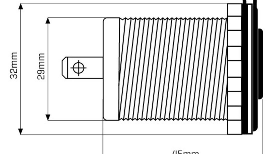 Priza Încorporata 12V / 24V Carmotion 58083