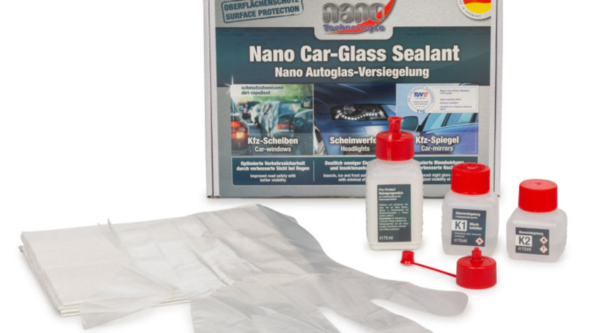 Pro Tec Nano Car-glass Sealant Kit Tratament Hidrofob Parbriz PRO21187