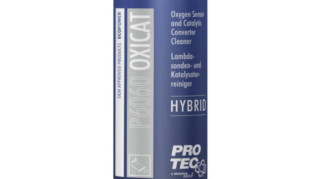 Pro Tec Oxicat Hybrid Aditiv Curatare Catalizator Sonda Lambda Valava Egr Motor Hybrid 375ML PRO6060