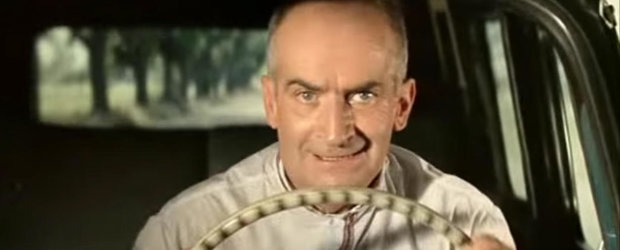 Probabil cea mai amuzanta varianta de Fast and Furious. Cu Luis de Funes in rol principal!