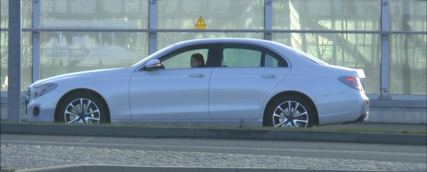Probabil cele mai clare imagini de pana acum cu exteriorul noului Mercedes E-Class