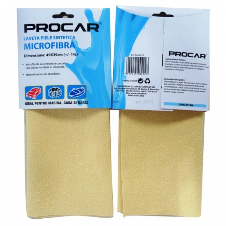 Procar Laveta Piele Sintetica 49X39CM EA04223
