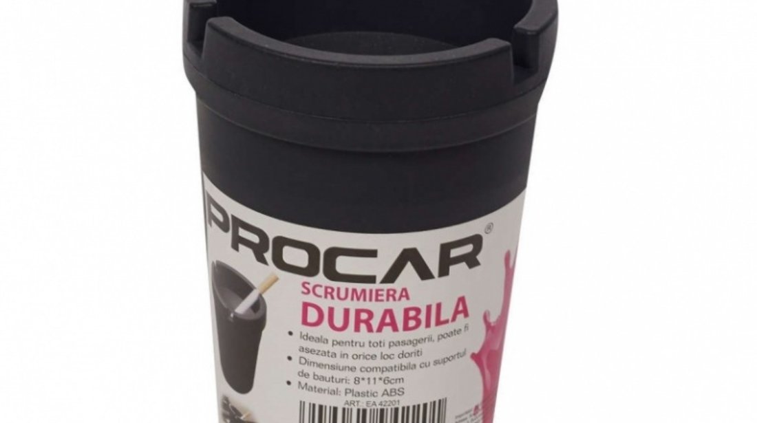 Procar Scrumiera Durabila 8X11X6CM EA42201