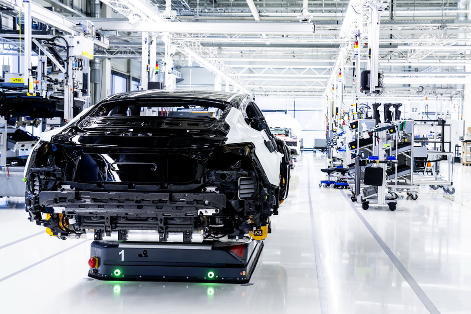 Productie Audi e-tron GT