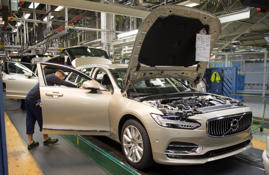 Productie Volvo V90