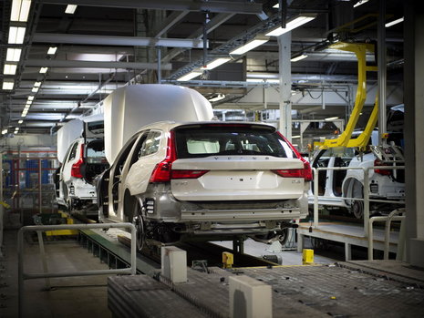 Productie Volvo V90