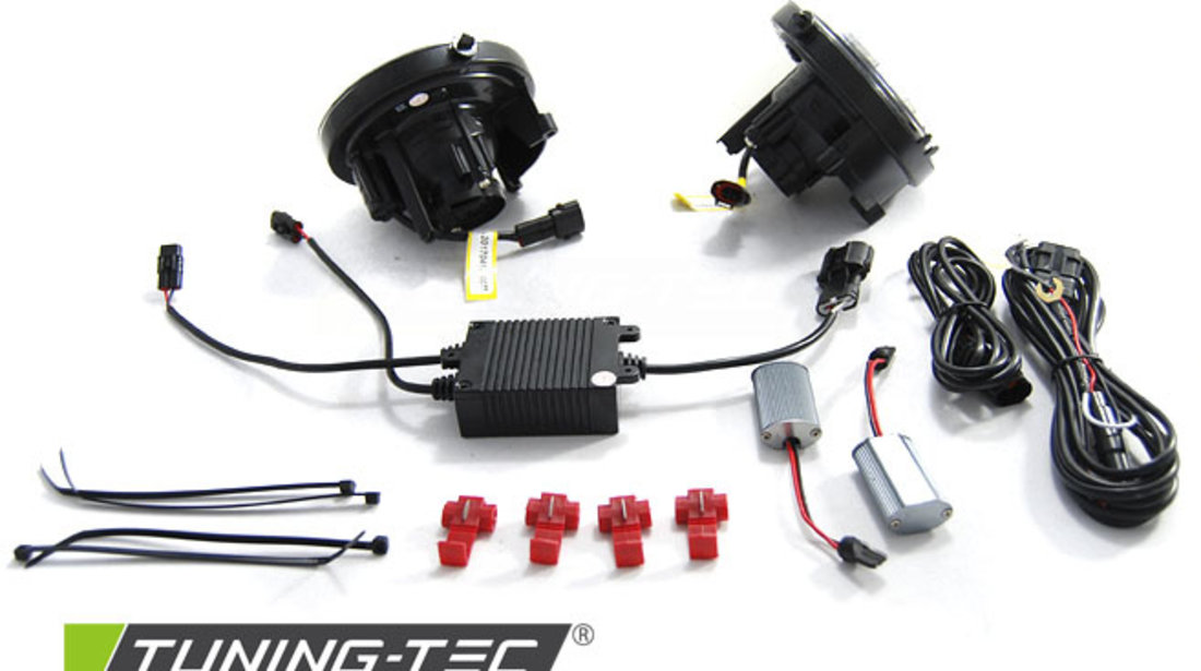 Proiectoare Ceata ANGEL EYES LED DRL compatibila BMW MINI COOPER R55, R56, R57