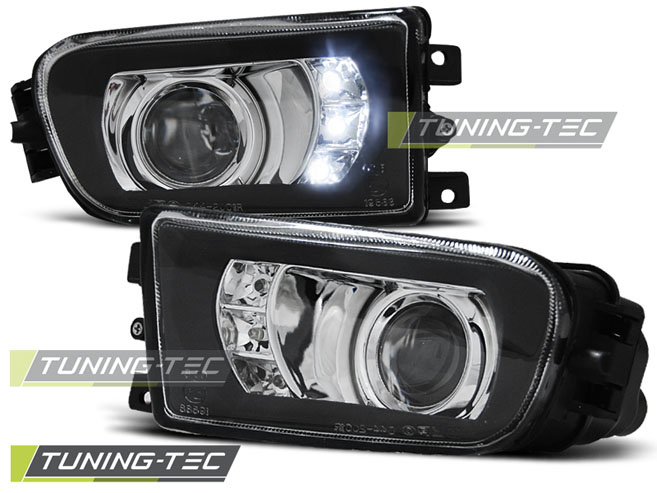 Proiectoare Ceata BLACK LED compatibila BMW E39 09.95-06.03 / Z3 96-02