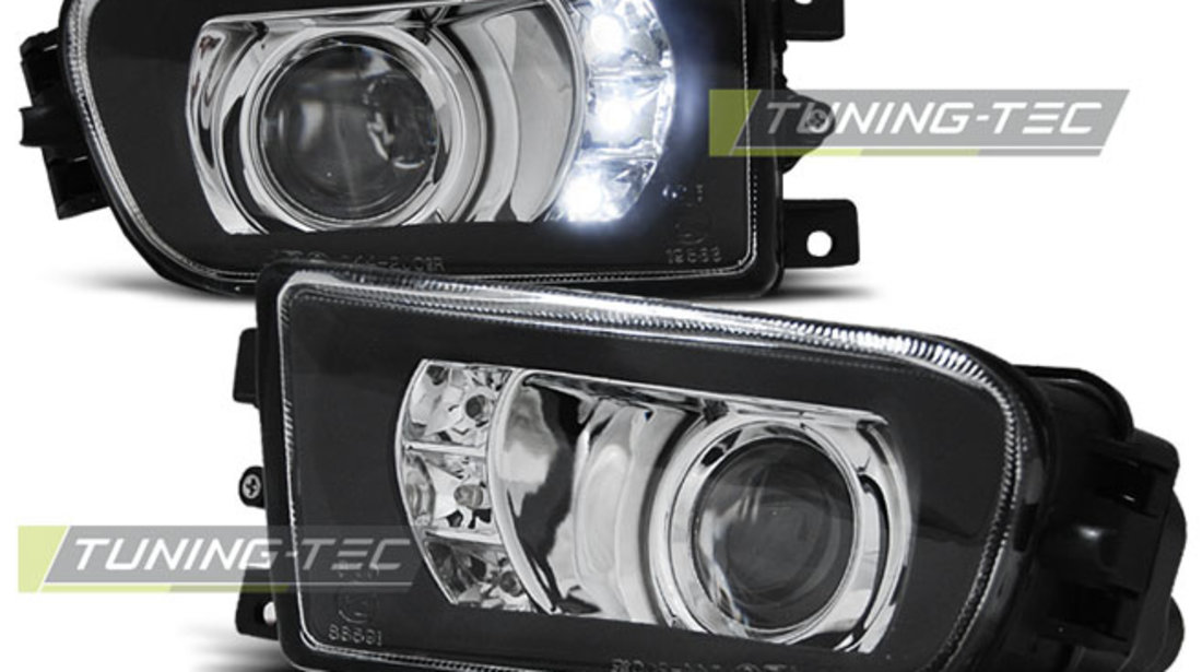 Proiectoare Ceata BLACK LED compatibila BMW E39 09.95-06.03 / Z3 96-02