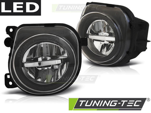 Proiectoare Ceata Crom look LED compatibila BMW F10, F11, F07 LCI 06.13-16