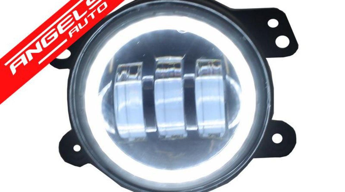 Proiectoare Ceata Full LED CREE Dublu JEEP Wrangler JK (2007-up)