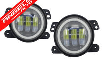 Proiectoare Ceata Full LED CREE Dublu JEEP Wrangle...