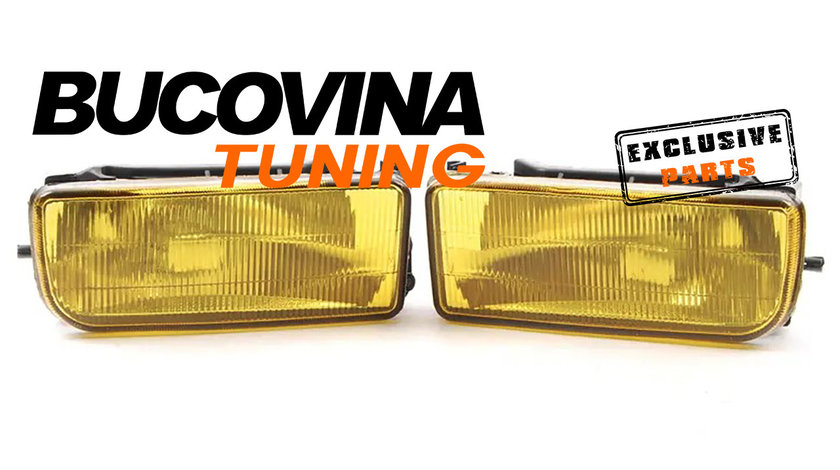 Proiectoare ceata galbene BMW Seria 3 E36 (90-99)
