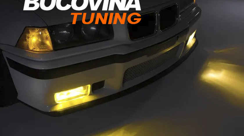 Proiectoare ceata galbene BMW Seria 3 E36 (90-99)