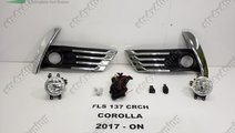 PROIECTOARE CU CROM ORNAMENT TOYOTA COROLLA 2017-2...