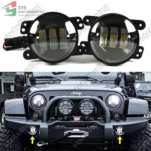 PROIECTOARE CU LED JEEP WRANGLER JK 2007-2017 [V2]