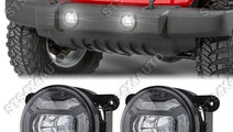 PROIECTOARE DAYLINE CU LED JEEP WRANGLER JK 2007-2...