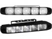 PROIECTOARE DAYLINE/DAYLIGHT CU 5 LED-URI FUNDAL NEGRU -COD LGX07B