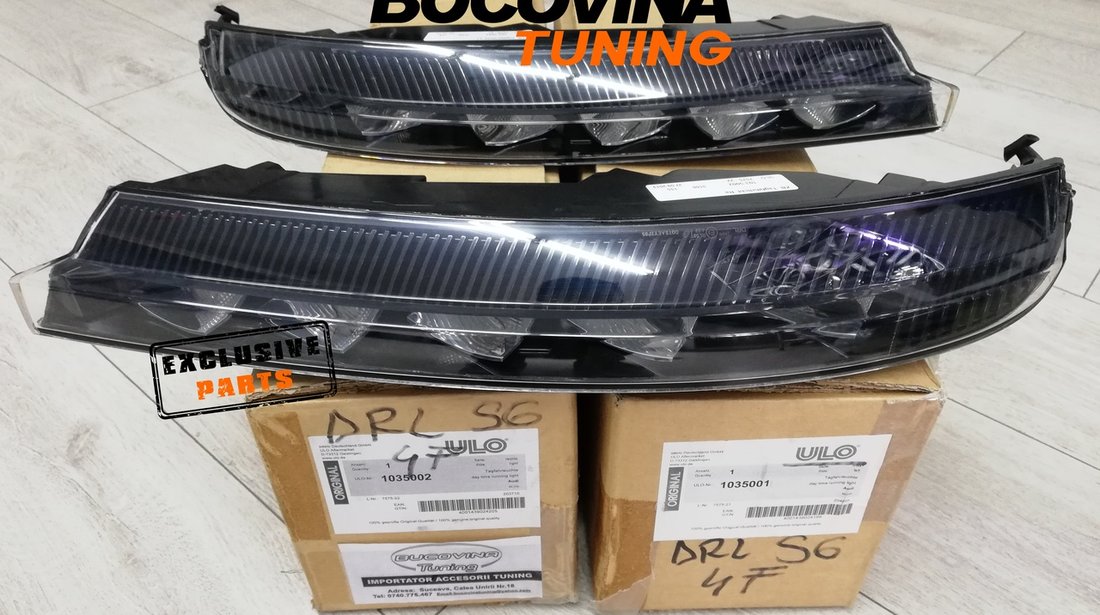 PROIECTOARE LED AUDI S6 4F (2005-2011) OEM !