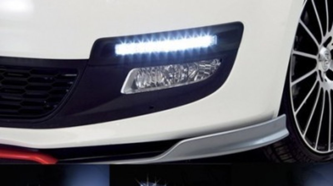 Proiectoare LED DRL / Lumini zi UNIVERSALE / Lumina ALBA