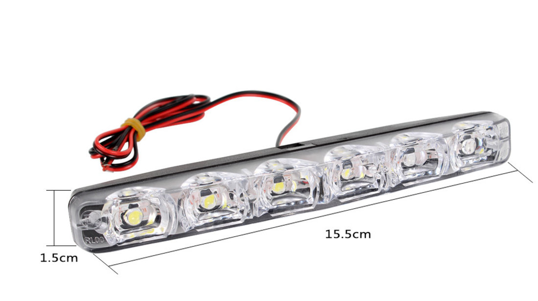 Proiectoare LED DRL / Lumini zi UNIVERSALE / Lumina ALBA