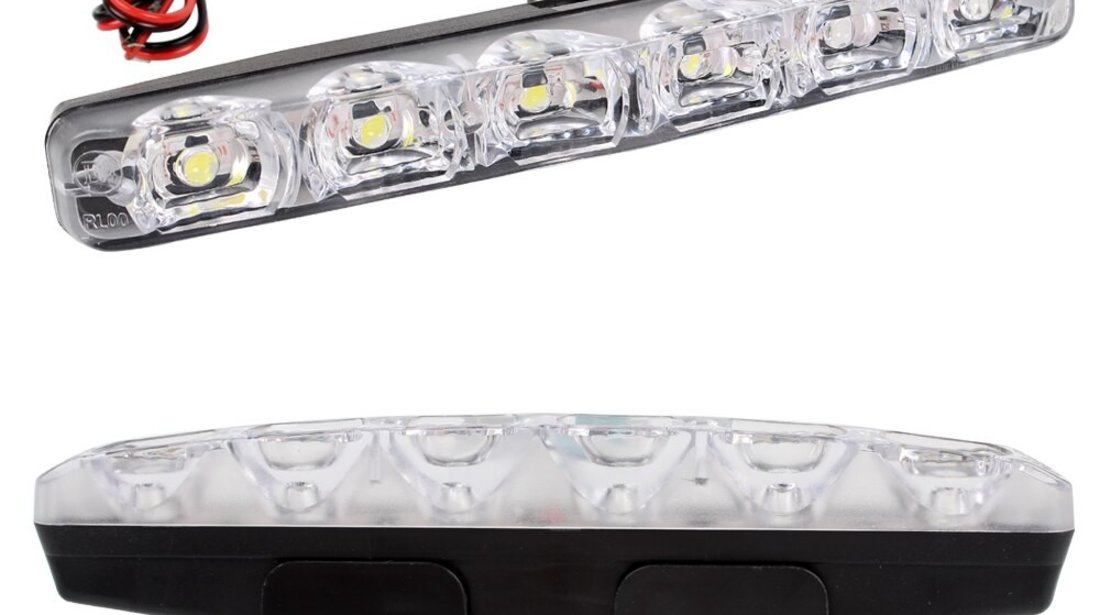 Proiectoare LED DRL / Lumini zi UNIVERSALE / Lumina ALBA