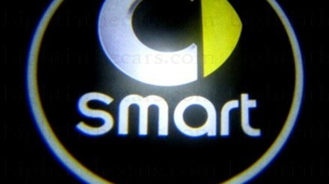 Proiectoare led pentru portiere cu logo SMART