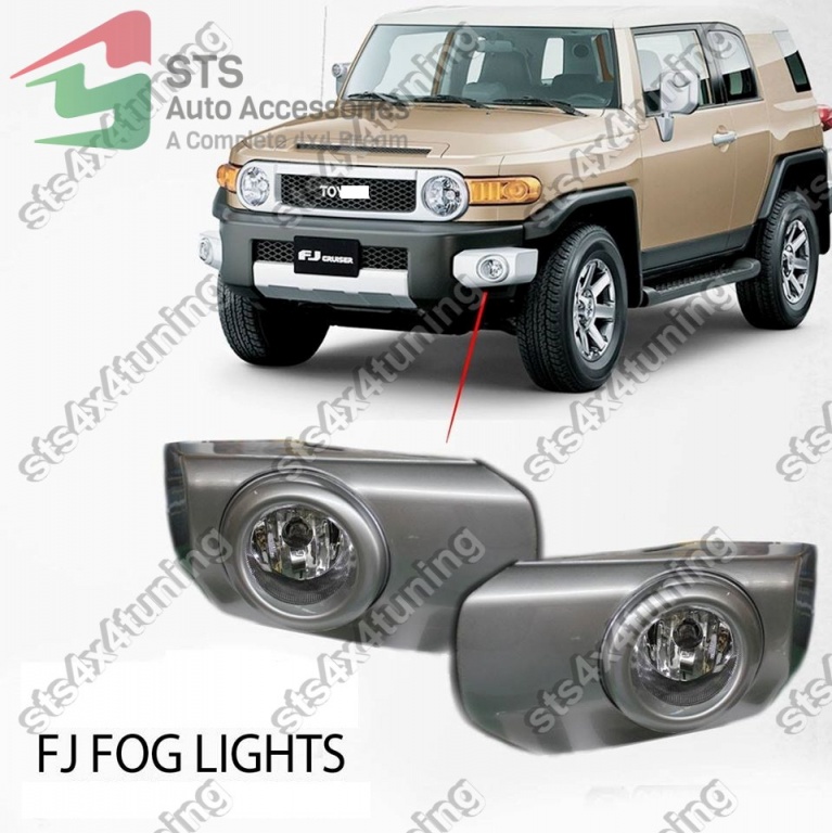 PROIECTOARE TOYOTA FJ CRUISER 2007-2018 SLV [2016 LOOK]
