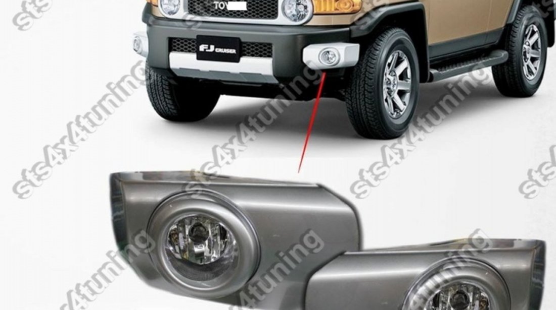 PROIECTOARE TOYOTA FJ CRUISER 2007-2018 SLV [2016 LOOK]