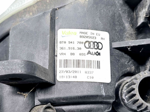 Proiector ceata dreapta AUDI A4 (8K2, B8) [Fabr 2008-2015] 8T0941700