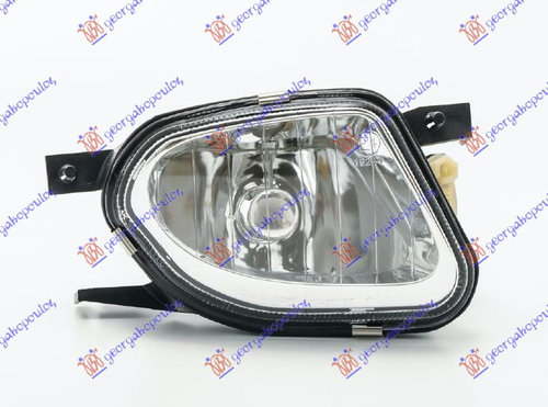 Proiector ceata dreapta Mercedes E-Class 2002-2009 NOU 2118200656 A2118200656 (BAZA CROMATA)