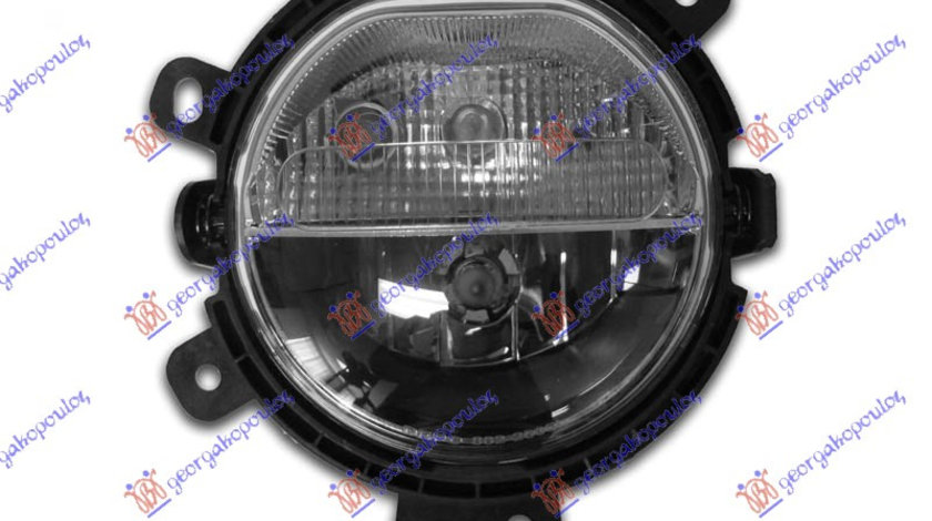 Proiector Ceata FUndal Negru Stanga Mini ClubMan (F54) 2015-