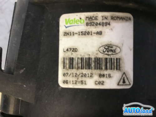 Proiector Ceata Stanga 2n1115201ab Ford FOCUS III 2011