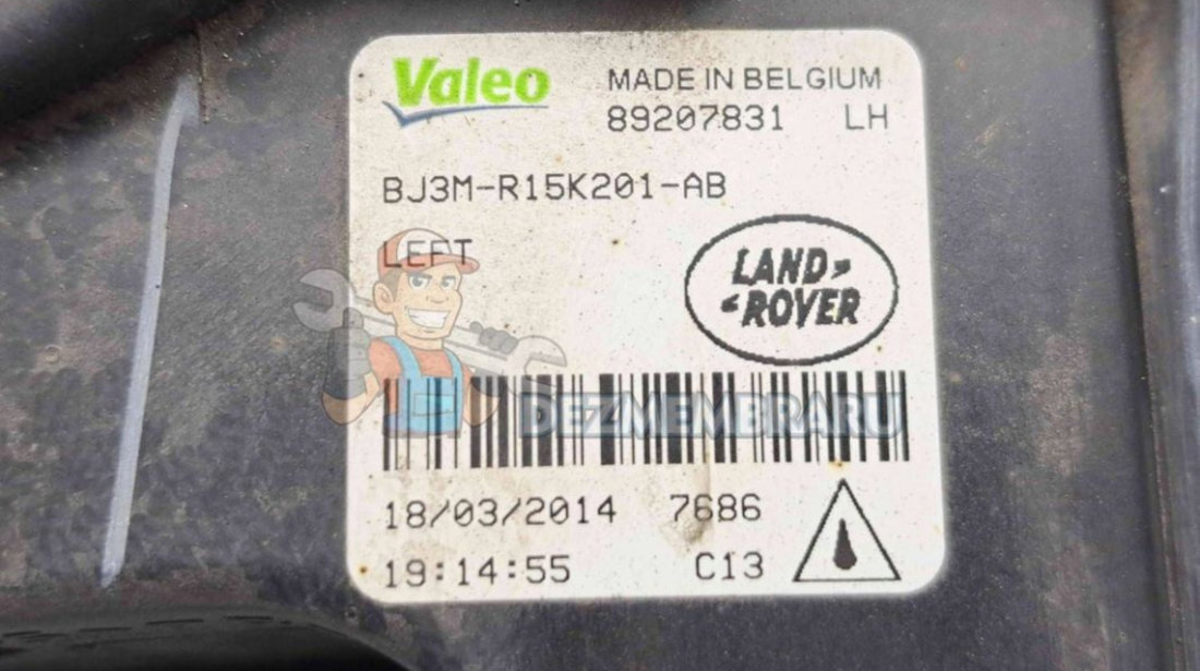 Proiector ceata stanga LAND ROVER Range Rover Evoque [Fabr 2011-2018] BJ32-R15K201-AB