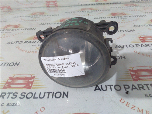 Proiector dreapta RENAULT GRAND SCENIC 1.9 DCI an fabr. 2010