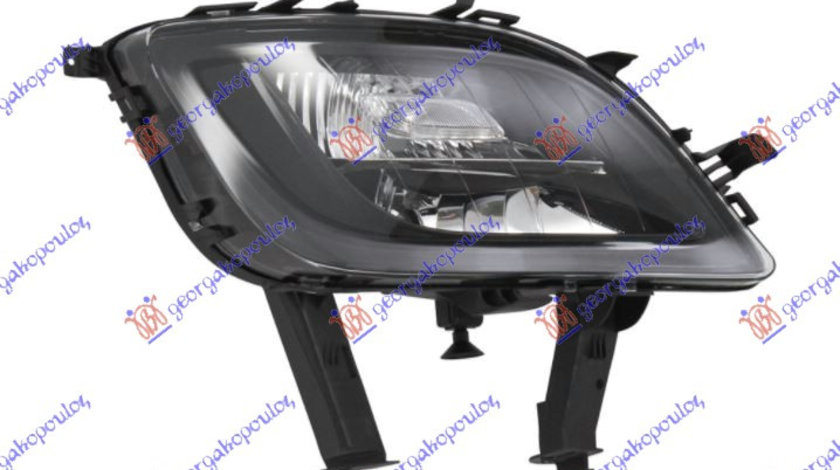 Proiector/Far Ceata Negru Dreapta Opel Astra J 2010 2011 2012 2013