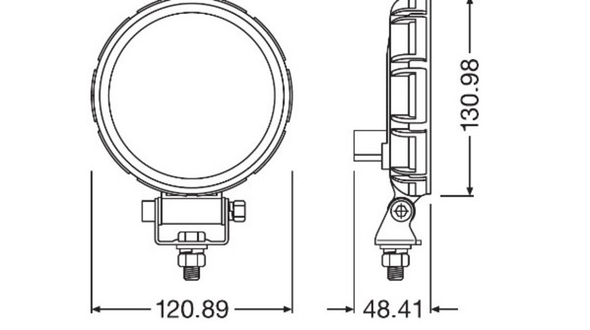 PROIECTOR LED 2700K, 1100 LM - LEDriving REVERSING VX120R-WD OSRAM LEDDL108-WD OSRAM