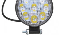 Proiector Led 27W 12/24V 6000K Rotund PL 027