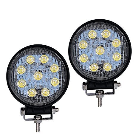 Proiector led 27w rotund cu tot cu suport