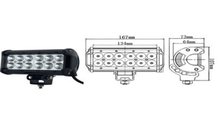 Proiector Led 36W Combo 12/24V 010916-3