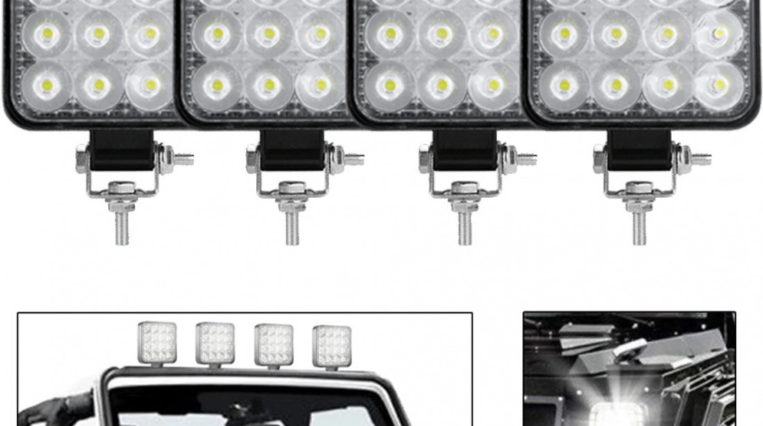 Proiector Led 45W 12/24V 6000K PL 048