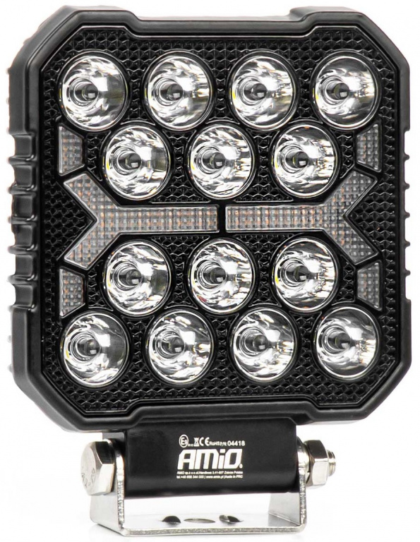 Proiector Led Amio 12V / 24V 48W 4200Lm Alb 6500K / Galben AWL74 04418