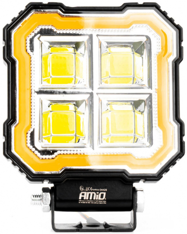 Proiector Led Amio 12V / 24V 48W 4800Lm Alb 6500K / Galben AWL84 04428