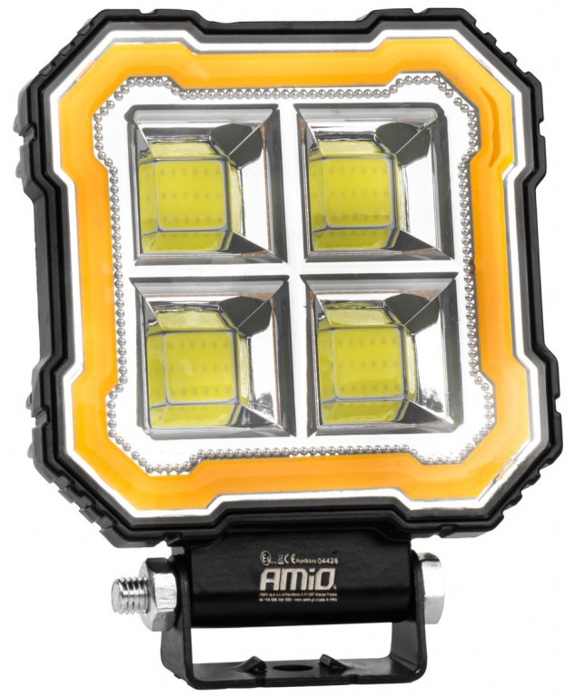Proiector Led Amio 12V / 24V 48W 4800Lm Alb 6500K / Galben AWL84 04428