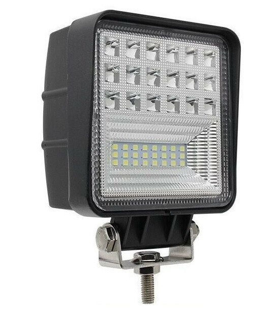 Proiector Led Auto Offroad 7D 63W/12V-24V 5040 LM Patrat Flood Beam 150 Grade 718473