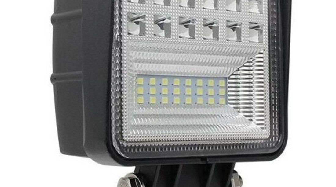 Proiector Led Auto Offroad 7D 63W/12V-24V 5040 LM Patrat Flood Beam 150 Grade 718473