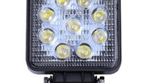 Proiector Led patrat 27w lucru