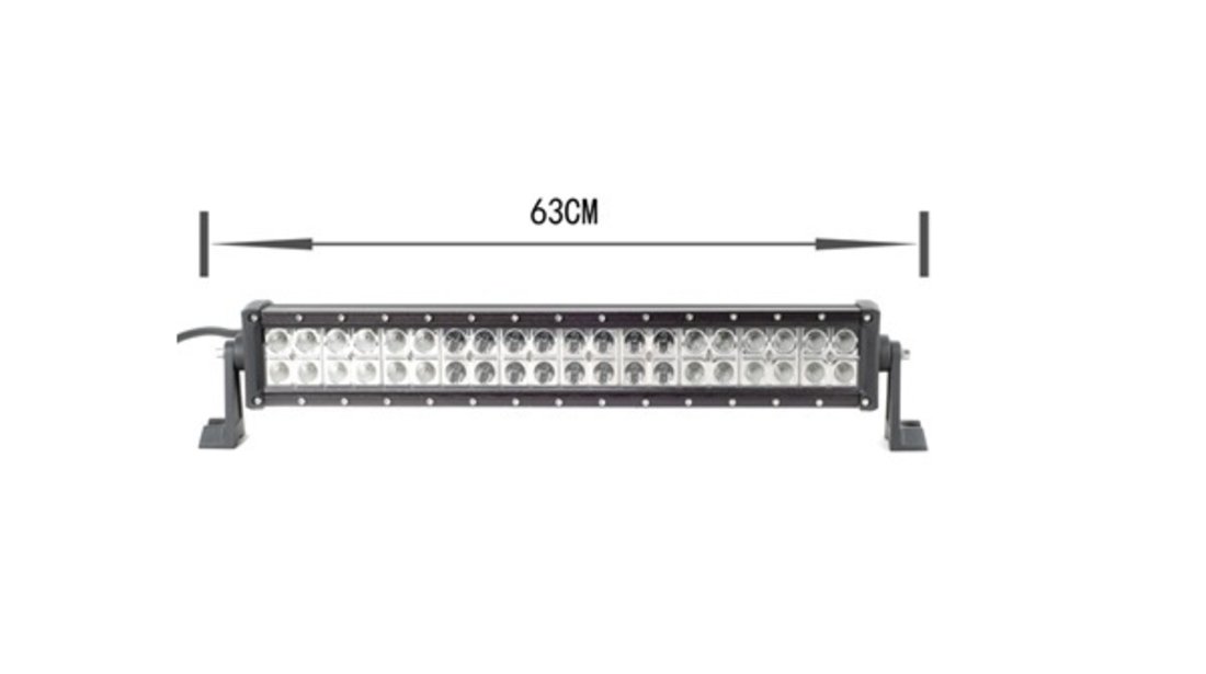 Proiector Off-Road 4x4 LED Bar 120W Lumina ALBA COMBO 63CM 250lei