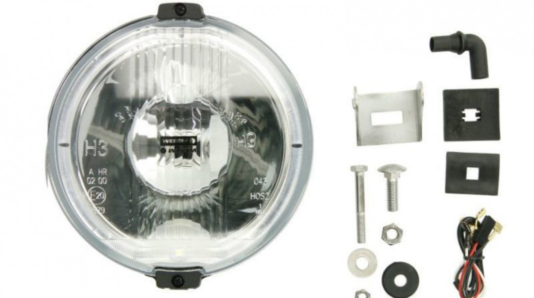 Proiector Rotund Halogen Cu Pozitie Angel Eyes 12V Wesem 38800 220818-2