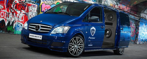 Project-X: Tuning de peste 30.000 euro pentru un Mercedes Vito